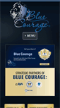 Mobile Screenshot of bluecourage.com